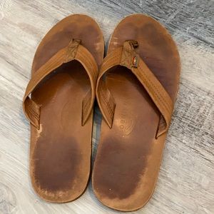 Men’s Rainbow flip flops size 11